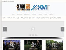 Tablet Screenshot of krav-maga-tactics.com